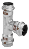 TEMPONOX T-Stueck mit SC-Contur nichtr. Stahl, 54x28x54mm, Nr. 1718