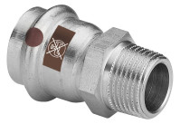 TEMPONOX Uebergangsstueck mit SC-Contur AG,nichtr. Stahl, 22mmxR3/4, Nr. 1711