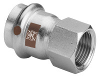 TEMPONOX Uebergangsstueck mit SC-Contur IG,nichtr. Stahl, 42mmxRp11/4, Nr. 1712