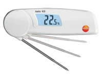 Testo Mini-Klappthermometer testo 103 m. digitalem Display 0560 0103