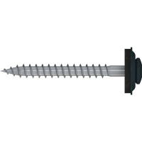 Torx-Spenglerschrauben, TX20 V2A 15mm Dichtscheibe, 4,5x45mm anthrazit, 200Stk