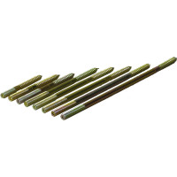 UG-Stockschraube M 10 x 200 mm gelb chromatiert, fuer CU-Schellen