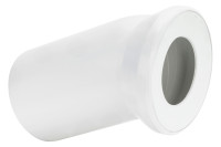 Universal-Ablaufbogen 22,5 Grad weiss