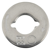 Unterlegscheibe flach, 10,5 x 25 mm Typ A, fuer WM 1,15,2, Edelstahl
