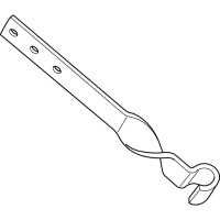 Verz. Halter fuer Dachrinnenwulst 8 - 5 tlg., 30 x 3
