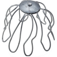 Verzinktes Rinnensieb 120 mm