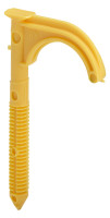 VIEGA-Einschlagrohrbuegel aus Nylon Mod.2035.5,Bohr.8mm,auf Daemmung L=80mm