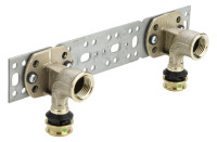 Viega Montageeinheit Raxofix 5321.61 in 16mmxRp1/2x80/100/150mm Rotguss