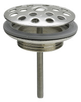 Viega Universalventil mit Sieb aus Edel- stahl, 11/4"x60 mm, Nr.5125, verchromt