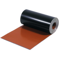 Walzblei Blei-Color 1,25 mm (RLE=25kg) 250 x 7000mm, schwarzgrau/ziegelrot