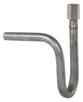 Wassersackrohr R 1/2", U-Form Typ 910.15,ohne Spannm.