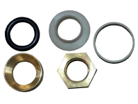Wieland Befestigungs Set 3/4" f.WRK je 1x Mutter,Scheibe,O-Ring,Hülse,Ring