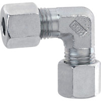 Winkel-Verschraubung WL aus Stahl ver- zinkt nach DIN 2353, 8 mm