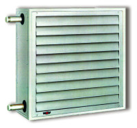 WOLF Luftheizer LH 25, Typ 3, Waerme - tauscher Kupfer-Aluminium. Nr. 6523556