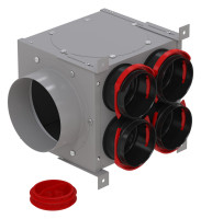 ZEHNDER Modul-Verteilkasten Kasten 4-fach, DN 160, Nr.990323061