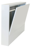 ZEWOTHERM Verteilerschrank Aufputz 6-8 Heizkr., Breite 680 mm, weiss