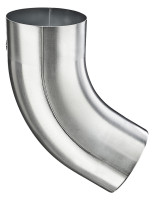 Zink Bogen, geschweisst, 60 Grad, 60 mm, Fabr. RHEINZINK