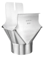 Zink Kasten-Einhaengestutzen, GROEMO, 10-teilig x 60 mm